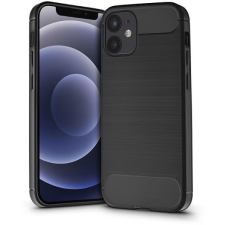 Haffner Carbon Apple iPhone 12 mini szilikon tok fekete (PT-5836) tok és táska