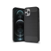 Haffner Carbon Apple iPhone 12 Pro Max szilikon hátlaptok fekete (PT-5837) (PT-5837)