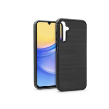 Haffner Carbon szilikon hátlap Samsung Galaxy A15 4G/A15 5G fekete tok és táska