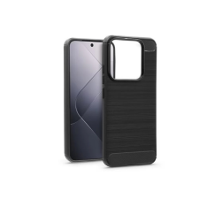 Haffner Carbon szilikon hátlap Xiaomi 14 fekete tok és táska