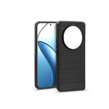 Haffner Carbon szilikon tok - Realme 12 Pro/12 Pro+ 5G - fekete (HF303401) tok és táska