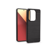 Haffner Carbon szilikon tok - Xiaomi Redmi Note 14 Pro 5G/Note 14 Pro+ 5G- fekete (HF365744)