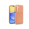 Haffner Card Case szilikon hátlap Samsung Galaxy A15 4G/A15 5G rózsaszín