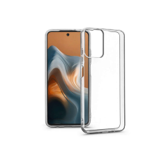 Haffner Clear Case szilikon tok - Motorola Moto G34 - átlátszó tok és táska