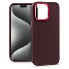 Haffner Frame szilikon hátlap iPhone 15 Pro Max bíbor tok és táska
