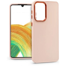 Haffner Frame szilikon hátlap Samsung Galaxy A33 5G rózsaszín tok és táska