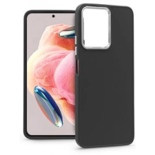 Haffner Frame szilikon hátlap Xiaomi Redmi Note 12 4G fekete tok és táska