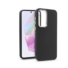 Haffner HF268434 Samsung Galaxy A35 5G Frame fekete szilikon hátlap tok és táska
