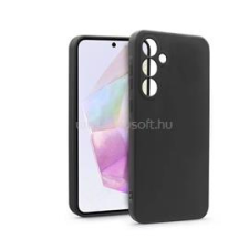 Haffner HF271595 Samsung Galaxy A35 5G szilikon fekete hátlap (HF271595) tok és táska