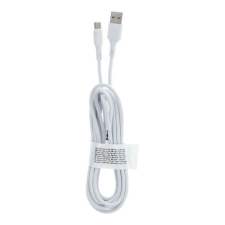 Haffner Kábel USB - Type-c 2,0 C279 fehér 3 méteres kábel és adapter