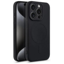 Haffner Mag Cover szilikon hátlap iPhone 15 Pro Max fekete tok és táska