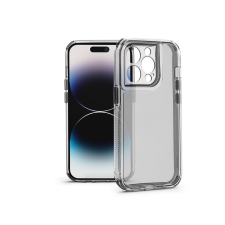 Haffner Matrix Clear kameravédős szilikon tok - Apple iPhone 14 Pro - átlátszó tok és táska