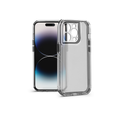 Haffner Matrix Clear kameravédős szilikon tok - Apple iPhone 14 Pro - átlátszó tok és táska