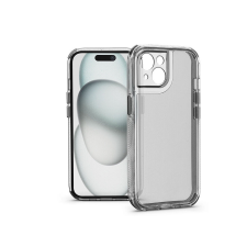 Haffner Matrix Clear kameravédős szilikon tok - Apple iPhone 15 - átlátszó tok és táska