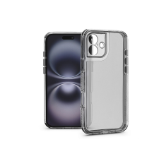 Haffner Matrix Clear kameravédős szilikon tok - Apple iPhone 16 Plus - átlátszó (HF324338) tok és táska