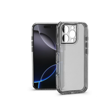 Haffner Matrix Clear kameravédős szilikon tok - Apple iPhone 16 Pro - átlátszó tok és táska