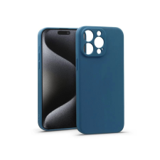 Haffner Matt szilikon hátlap Apple iPhone 15 Pro Max kék tok és táska
