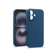 Haffner Matt szilikon hátlap Apple iPhone 16 kék tok és táska
