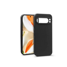 Haffner Matt szilikon hátlap Google Pixel 9 Pro XL 5G fekete tok és táska