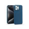 Haffner Matt szilikon tok - Apple iPhone 15 Pro Max - kék