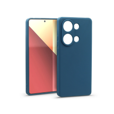 Haffner Matt szilikon tok - Xiaomi Redmi Note 13 Pro 4G - kék tok és táska