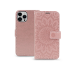 Haffner Mezzo Book Flip bőrtok - Apple iPhone 15 Pro - rose gold