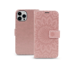 Haffner Mezzo Book Flip bőrtok - Apple iPhone 15 Pro - rose gold (PT-6787)