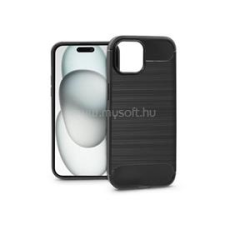 Haffner PT-6858 Apple iPhone 15 Plus Carbon fekete szilikon hátlap (PT-6858) tok és táska