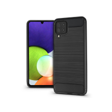 Haffner Samsung A225F Galaxy A22 4G szilikon hátlap - Carbon - fekete tok és táska
