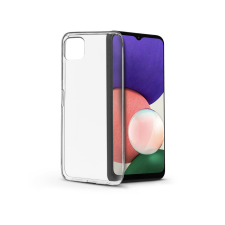 Haffner Samsung A226B Galaxy A22 5G szilikon hátlap - Soft Clear - transparent tok és táska