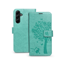 Haffner Samsung Galaxy A54 5G oldalra nyíló tok, zöld fa (PT-6645) tok és táska