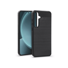 Haffner Samsung Galaxy S25 Carbon szilikon tok, fekete (HF339967) tok és táska