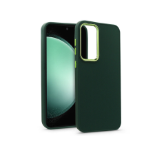 Haffner Samsung SM-S711 Galaxy S23 FE szilikon hátlap - Frame - zöld tok és táska
