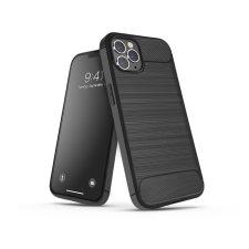 Haffner Samsung SM-S918 Galaxy S23 Ultra szilikon hátlap - Carbon - fekete tok és táska