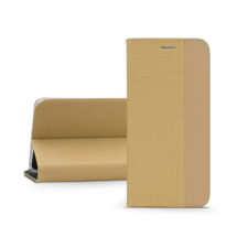Haffner Sensitive Book Flip bőrtok Samsung Galaxy A35 5G arany tok és táska