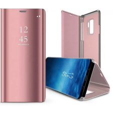 Haffner Smart Clear View Oldalra nyíló tok Samsung Galaxy A54 5G rózsaszín tok és táska