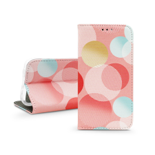 Haffner Smart Trendy Book Flip bőrtok - Apple iPhone 14 Pro - pastel circual tok és táska