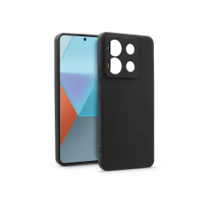 Haffner Soft szilikon tok - Xiaomi Redmi Note 14 Pro 5G - fekete tok és táska