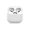 Haffner Szilikon védőtok Apple AirPods 3 fülhallgatóhoz - fehér - ECO csomagolás