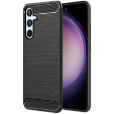 Haffner Telefontok Samsung Galaxy A56 5G - CARBON fekete szilikon hátlap tok tok és táska