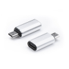 Haffner USB Type-C - micro USB adapter - ezüst