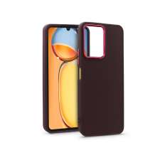 Haffner Xiaomi Redmi 13C szilikon hátlap - Frame - bíbor (HF256622) tok és táska