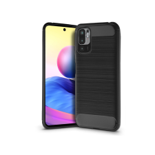 Haffner Xiaomi Redmi Note 10 5G szilikon hátlap - Carbon - fekete tok és táska