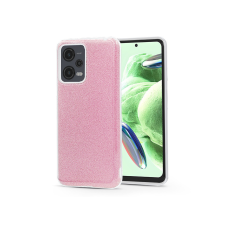 Haffner Xiaomi Redmi Note 12 5G/Poco X5 5G szilikon hátlap - Shining - pink tok és táska