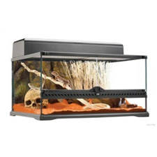 Hagen Exo-Terra Natural Advancer Terrarium - Dekoratív kivitelű,speciális üvegterrárium (60x45x30cm) terrárium, vivárium