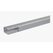 Hager BA66004007030B Perforált vezetékcsatorna BA6, PVC, 60x40mm, szürke villanyszerelés