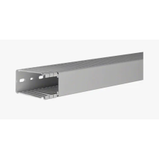 Hager BA68004007030B Perforált vezetékcsatorna BA6, PVC, 80x40mm, szürke villanyszerelés