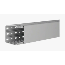 Hager BA780080 Perforált vezetékcsatorna BA7, PVC, 80x80, szürke villanyszerelés