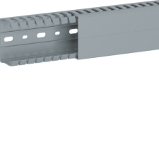 Hager BA7A40100 Perforált vezetékcsatorna BA7A, PVC, 40x100mm, szürke villanyszerelés