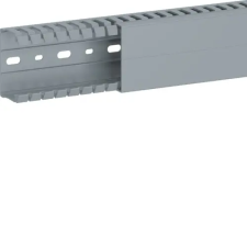 Hager BA7A80080 Perforált vezetékcsatorna BA7A, PVC, 80x80mm, szürke villanyszerelés